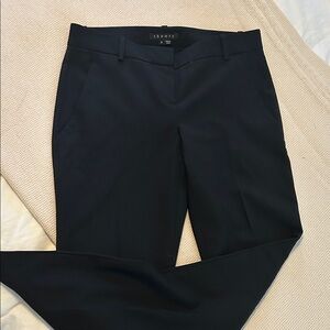 Theory Black Ankle Pants
